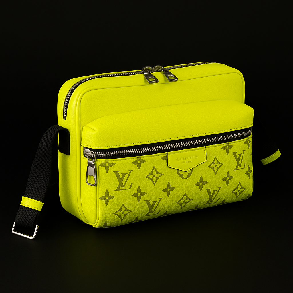 Louis Vuitton Neon Yellow Monogram Crossbody Bag