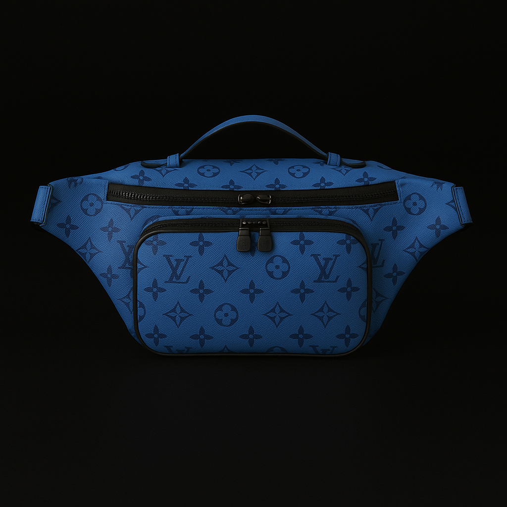 Louis Vuitton Blue Monogram Bumbag Waist Bag