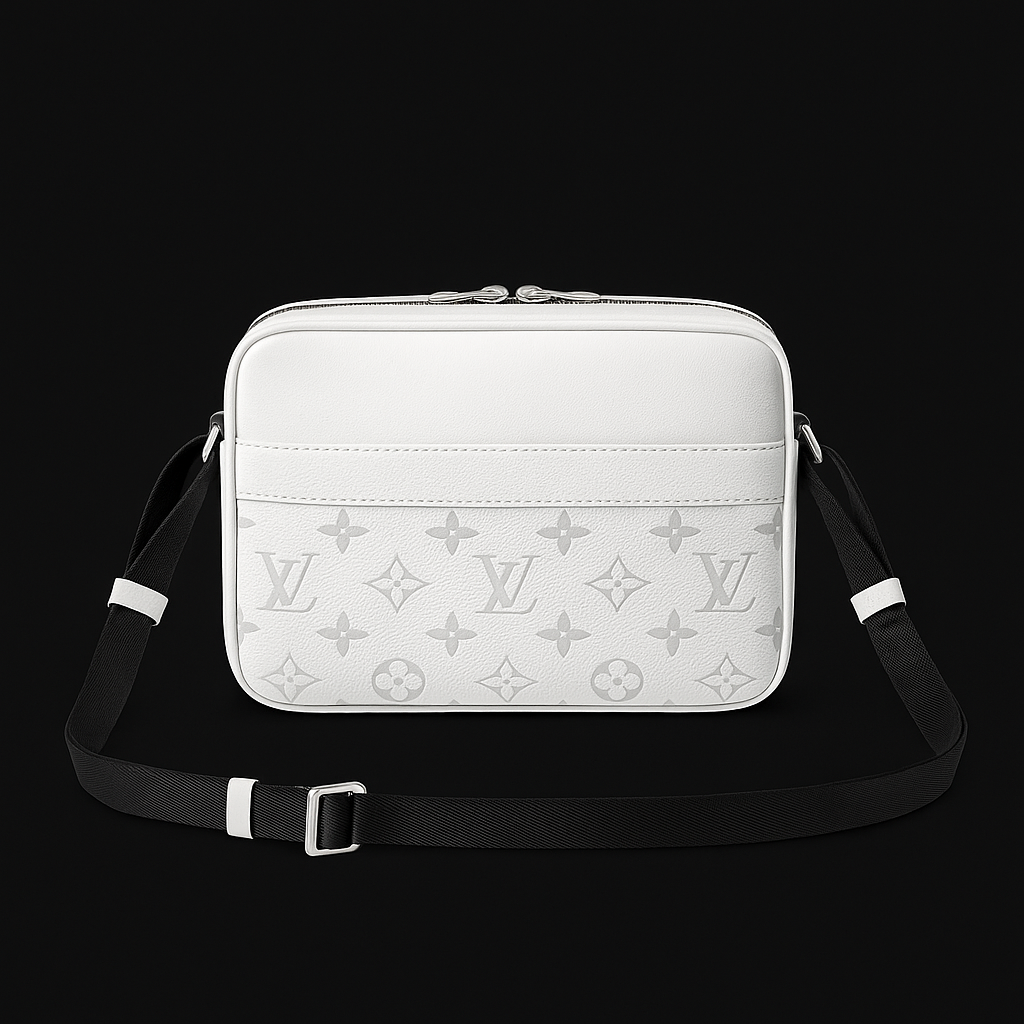 Louis Vuitton White Monogram Crossbody Bag