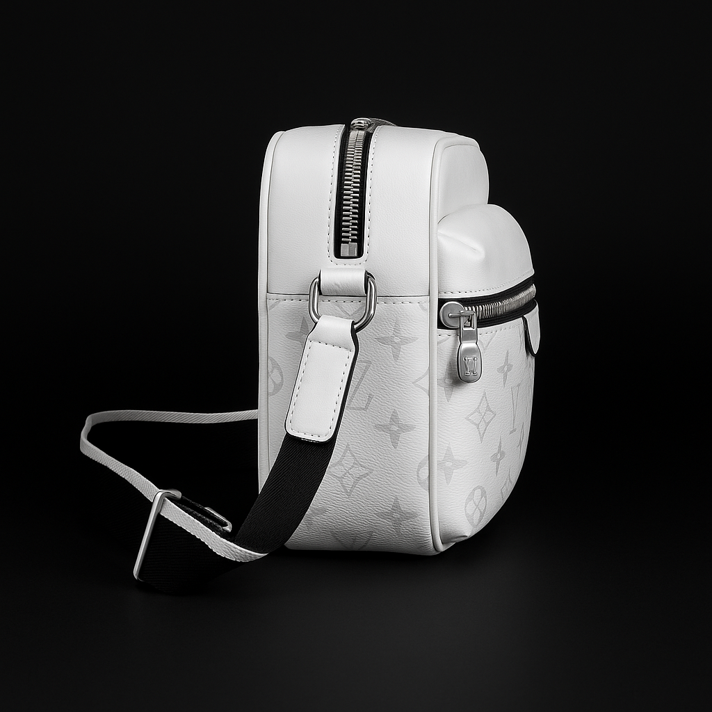 Louis Vuitton White Monogram Crossbody Bag