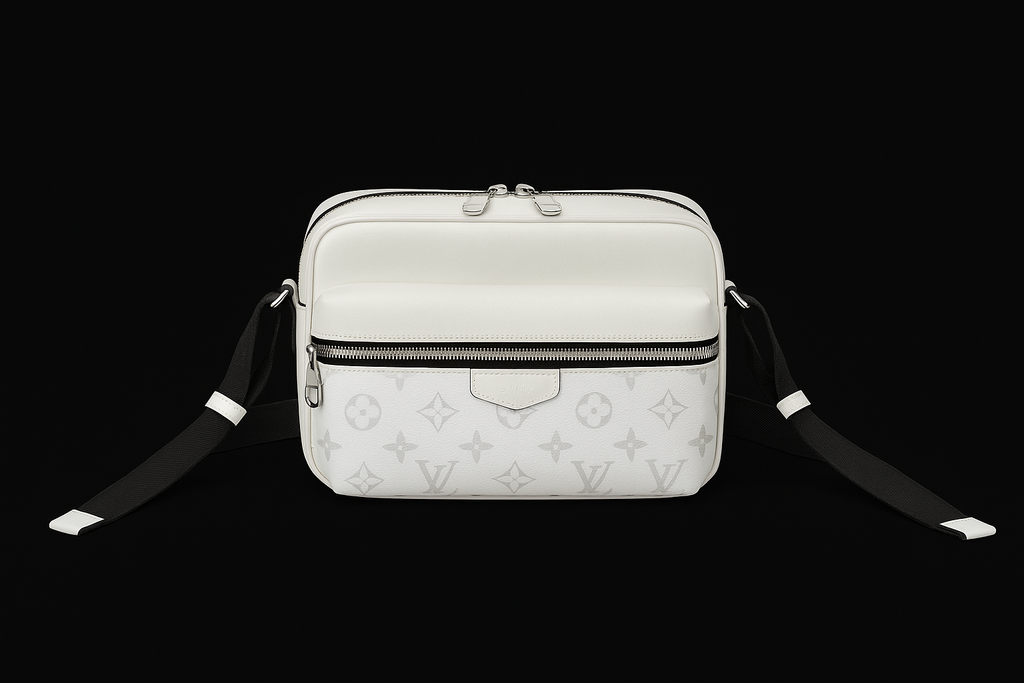 Louis Vuitton White Monogram Crossbody Bag