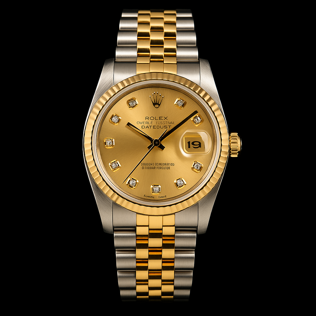 Rolex Datejust Two-Tone 36mm – Gold & Stainless Steel Jubilee Bracelet with Diamond Dial