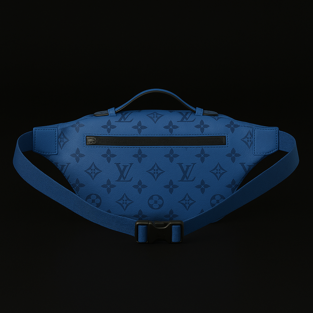 Louis Vuitton Blue Monogram Bumbag Waist Bag